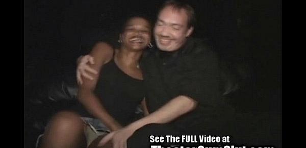  Ebony Wife Tuned Out By Total Strangers In A Tampa Porn Theater.